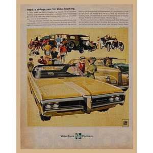 1968&#039; Wide- Track Pontiacs 