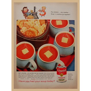 1959&#039; CAMPBELL&#039;S T/SOUPS